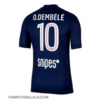 Paris Saint-Germain Ousmane Dembele #10 Tricou Fotbal Replică 2025-26 Barbati Acasa